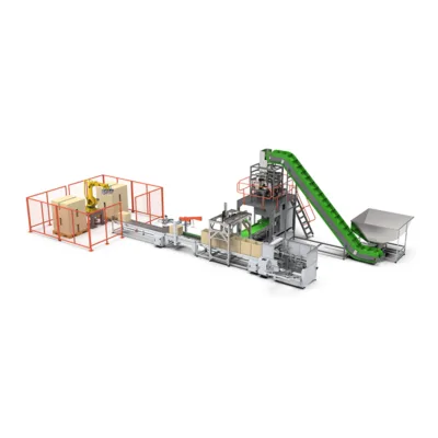 Automatic Bagging And Boxing Packaging Machine