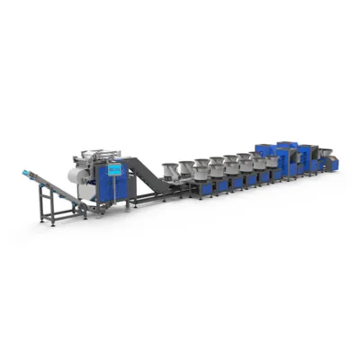 Hardware sorting and packaging line